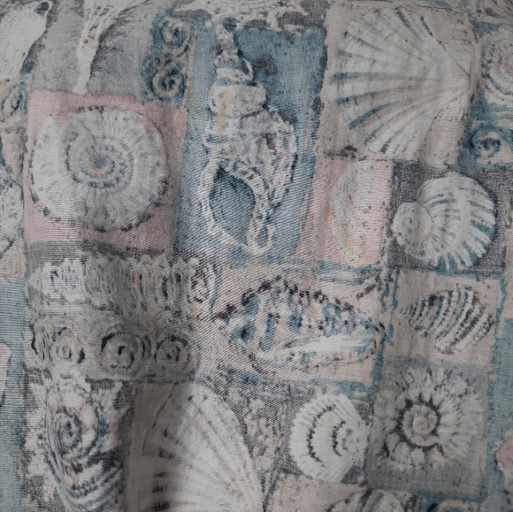 Vintage 1950s Sidney Kramer Seashell Dress - Picture 9 of 11